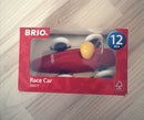 Racerbil fra BRIO i træ - Ass farve - Fra 12 mdr. - Billede 1