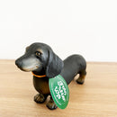 Dyr - Legetøjshund - Gravhund fra Green Rubber Toys - L:14,5 cm.