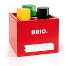 BRIO 30148 - Puttekasse i FSC-træ - Rød - Fra 1 år - Billede 1