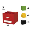 BRIO 30148 - Puttekasse i FSC-træ - Rød - Fra 1 år - Billede 1