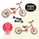 Trybike løbecykel med to hjul - Vintage Rosa - Fra 2 år - Billede 1