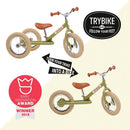 Trybike løbecykel med to hjul - Vintage Grøn - Fra 2 år - Billede 1