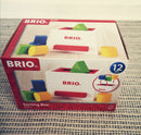BRIO 30250 - Putteboks i træ med 6 klodser - Hvid - Fra 12 mdr. - Billede 1