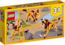 LEGO Creator 3-i-1 - Vild Løve - 31112 - 224 dele. - Billede 1