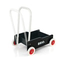 BRIO 31351 - Lære-gå-vogn - Sort - Fra 9 mdr. - Billede 1