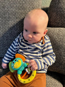 Infantino Babylegetøj - Elefantrangle m. bidefunktion - Fra 0 mdr+