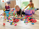 Plus Plus BIG - 400 stk - Pastel - 5 cm. - Billede 1