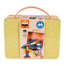 Plus-Plus BIG Basic - Metalkuffert med 70 stk - Gul - Billede 1