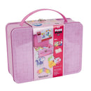 Plus-Plus BIG Pastel - Metalkuffert med 70 stk - Pink - Billede 1