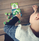 Nathan Læringsspil - Kube Puslespil med Træer - Fra 4 år. - Billede 1