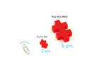 Plus Plus MINI - 1200 stk i pose - Neon farver - 2 cm. - Billede 1