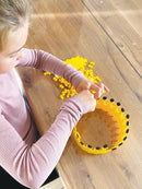 Plus Plus MINI - 2000 stk i pose - Gul - L:2 cm. - Billede 1