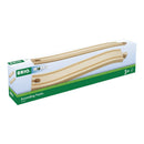 BRIO 33332 - 216mm opfartsskinner - 2 stk. - Billede 1