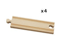 BRIO 33335 - 144mm lige medium skinner - 4 stk. - Billede 1