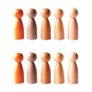Freckled Frog - Multikulturelle Træfigurer i FSC-træ - Fra 1 år. - Billede 1