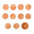 Freckled Frog - Matematisk Brøk Puslespil i FSC-træ - Fra 3 år - Billede 1