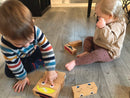 Mine Følelser Træklodser - 8 stk - FSC-træ - Fra 1 år. - Billede 1