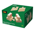 BRIO 33385 - 54mm Ramper med stopklodser - 4 stk. - Billede 1