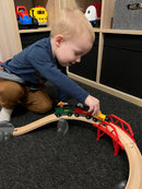 BRIO 33722 -  Safaritogsæt i træ og plast - Fra 3 år.