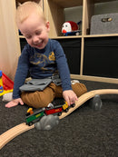 BRIO 33722 -  Safaritogsæt i træ og plast - Fra 3 år.