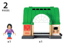BRIO 33649 - Togstation - Fra 3 år. - Billede 1