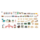 BRIO 33766 - Luksus togbane - 103 dele - Fra 3 år. - Billede 1