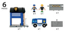 BRIO 33813 - Politistation - Fra 3 år. - Billede 1