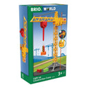BRIO 33835 - Byggekran med lys - 5 dele - FSC - Fra 3 år. - Billede 1