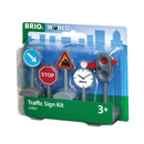 BRIO 33864 - Sæt med trafikskilte - Fra 3 år. - Billede 1