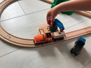 BRIO 33878 - Løft & Læs togbane startsæt - 19 dele - Billede 1