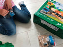 BRIO 33878 - Løft & Læs togbane startsæt - 19 dele - Billede 1
