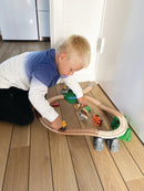 BRIO 33960 - Safarieventyrsæt, togbane - 26 dele - Fra 3 år. - Billede 1