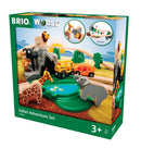 BRIO 33960 - Safarieventyrsæt, togbane - 26 dele - Fra 3 år. - Billede 1
