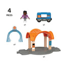 BRIO 33973 - Smart Tech Sound Action tunnel station - 4 dele - Fra 3 år. - Billede 1