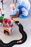 Vejbane i gummi - Motorvej - 24 dele - Waytoplay - Fra 3 år - Billede 1
