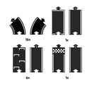 Vejbane i gummi - Grand Prix - 24 dele - Waytoplay - Fra 3 år - Billede 1