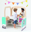 Food Truck, træ, 110 x 83,5 x 115 cm - Billede 1