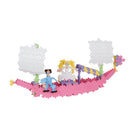 Plus Plus MINI - Pastel 3-i-1 Sæt med Prinsessetema - 480 stk - Billede 1