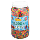 Hama midi perler 13.000 stk neon mix - Billede 1