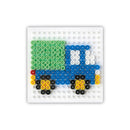 Hama Perleplade Midi - Firkant 7x7cm - Hvid (220)