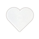 Hama stiftplade hjerte stor 16x17,5 cm - Billede 1
