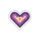 Hama stiftplade hjerte lille 8,5x7,5 cm - Billede 1