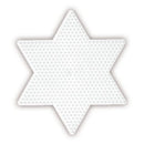 Hama stiftplade stjerne stor 14,5x16,5cm - Billede 1
