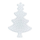 Hama stiftplade juletræ 11x7,5cm - Billede 1