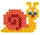 Hama maxi 600 perler+plade 8214, i bøtte - Billede 1
