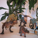 Dyr - Dinosaur fra Papo - 8 stk. - Billede 1