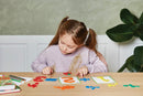 Plus-Plus - Lær At Bygge ABC & 123 - 600 dele - Fra 5 år. - Billede 1