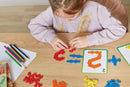 Plus-Plus - Lær At Bygge ABC & 123 - 600 dele - Fra 5 år. - Billede 1