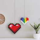Plus-Plus Puzzle-By-Number - Hjerter - 250 stk - Fra 5 år. - Billede 1