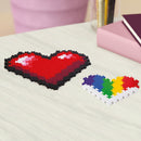 Plus-Plus Puzzle-By-Number - Hjerter - 250 stk - Fra 5 år. - Billede 1